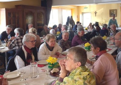 Rencontre de nos paroisses Ban de Vagney et Saint-Amé des Trois Vallées pour un repas palestinien