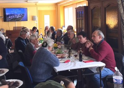 Rencontre de nos paroisses Ban de Vagney et Saint-Amé des Trois Vallées pour un repas palestinien