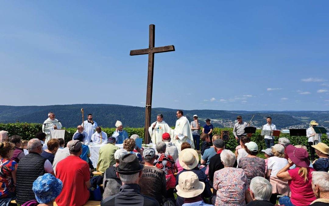 Au Saint Mont le lundi de Pentecôte, mot d’accueil du Père Piotr