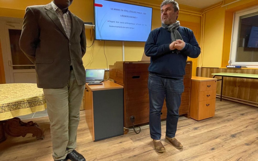 Le monde va vite, conférence de Stanislas Sow