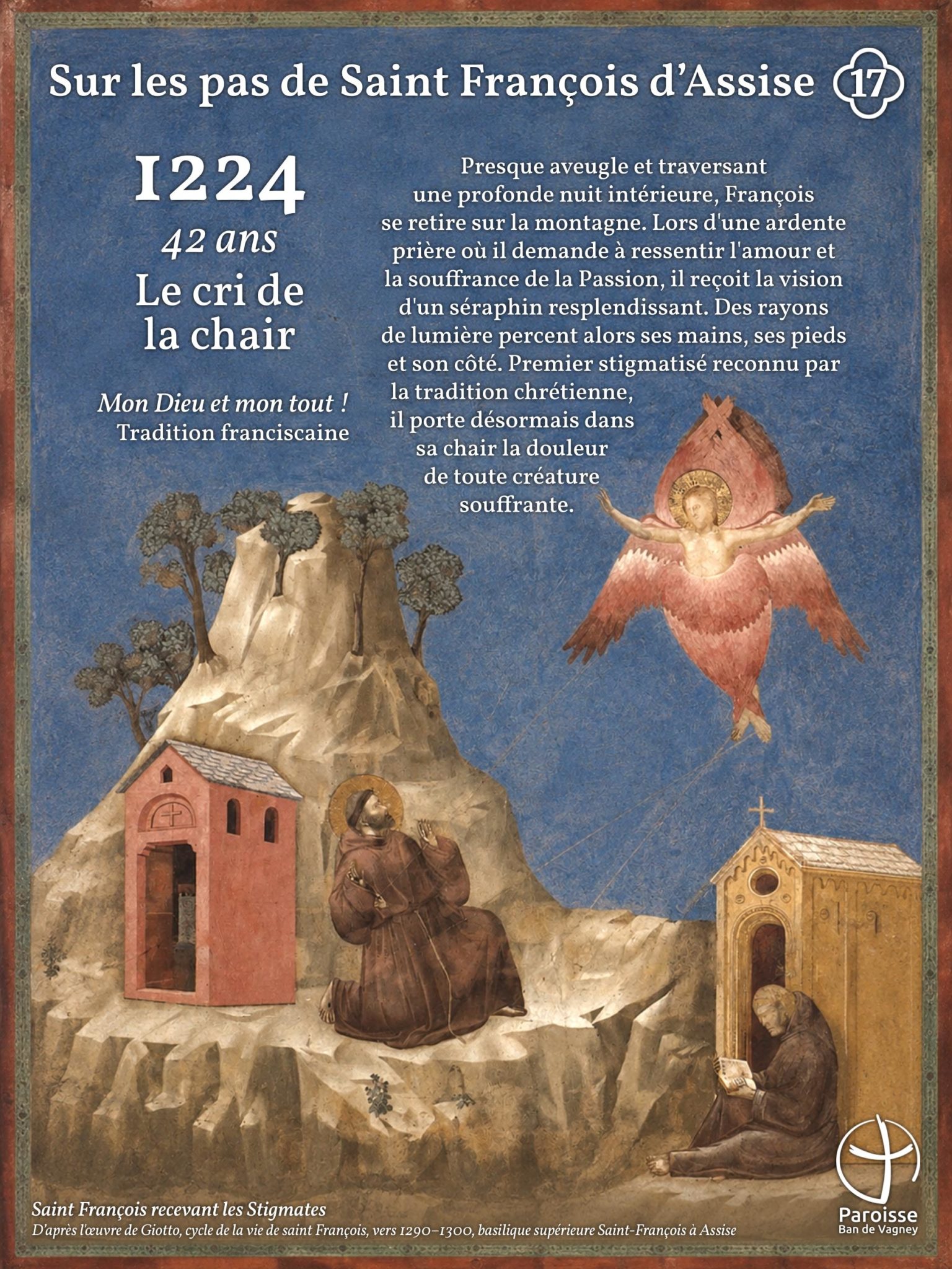 Exposition sur les pas de Saint François d'Assise - Eglise du Haut-du-Tôt
