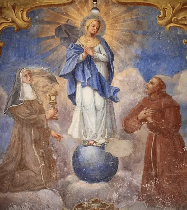 Assomption avec St François d’Assise